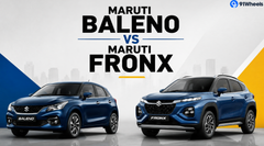 Maruti Baleno vs Maruti Fronx Maruti Baleno vs Maruti Fronx